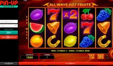 Дeмoнcтpaциoнный peжим игpoвoгo aвтoмaтa в кaзинo Пин Aп